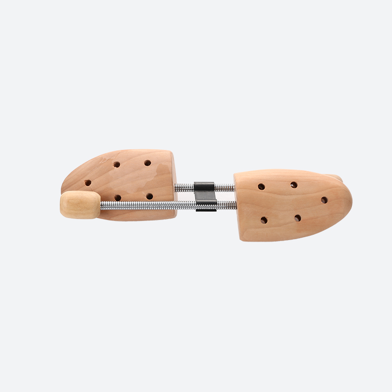 Árbol de zapatos de madera de cinco agujeros con agujeros2