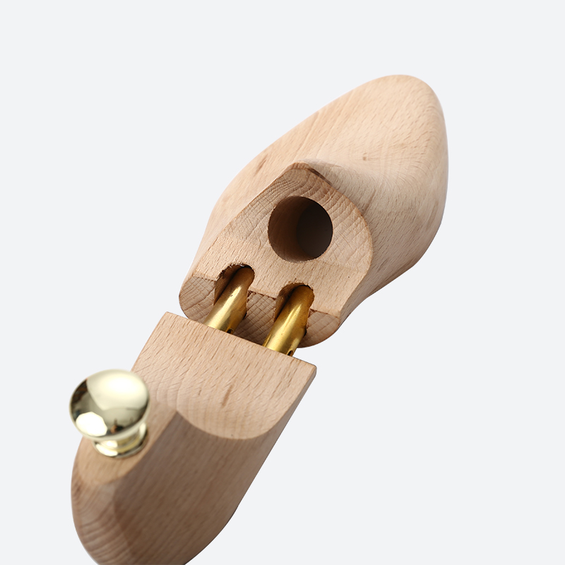 horma de madera doble tubo sin apertura frontal