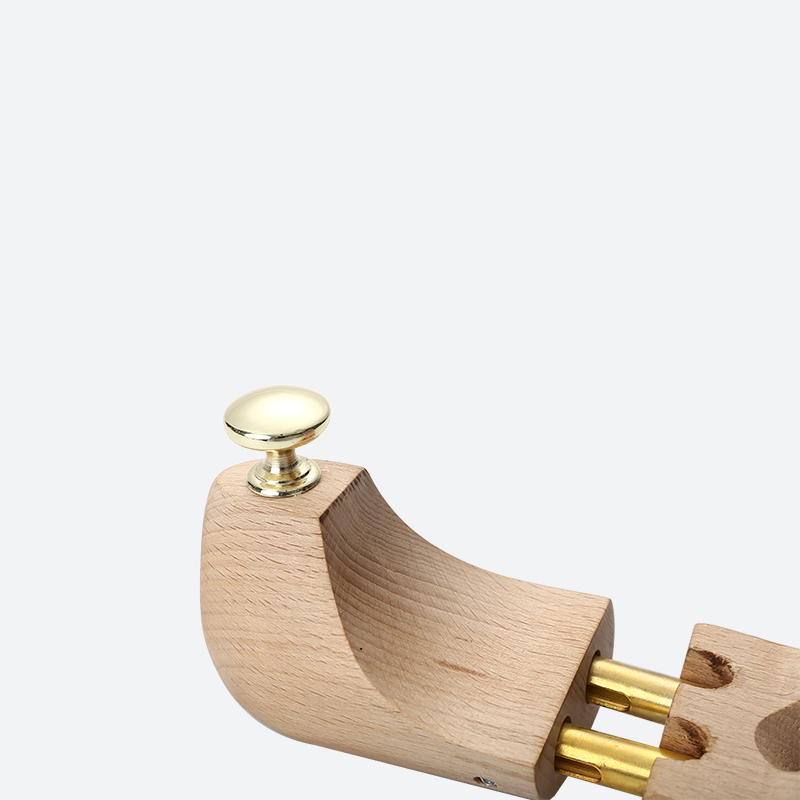 horma de madera doble tubo sin apertura frontal